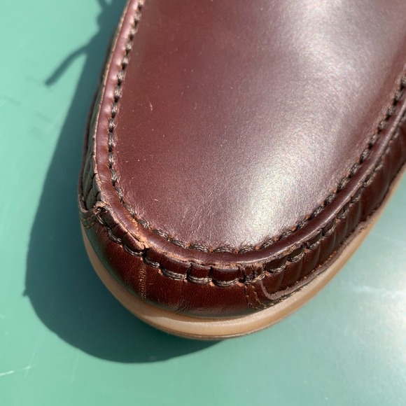 Men’s Hotter Ortholite leather lace up boat shoes - Picture 11 of 12